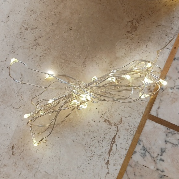 L.E.D. (String-lights) Drop-in Set of 2   ...on/off Switch,,Timer,,New Set - Picture 3 of 7